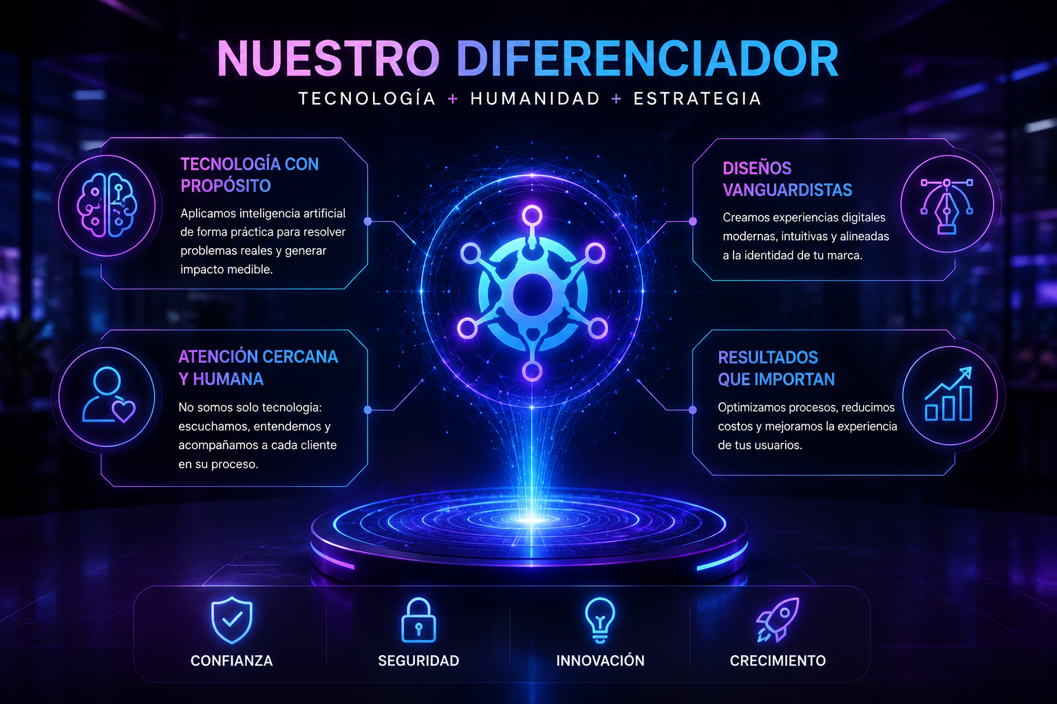 Nuestro diferenciador en Sinapp Valley Techs