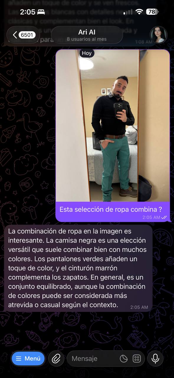 Ejemplo de conversaciones naturales con Ari